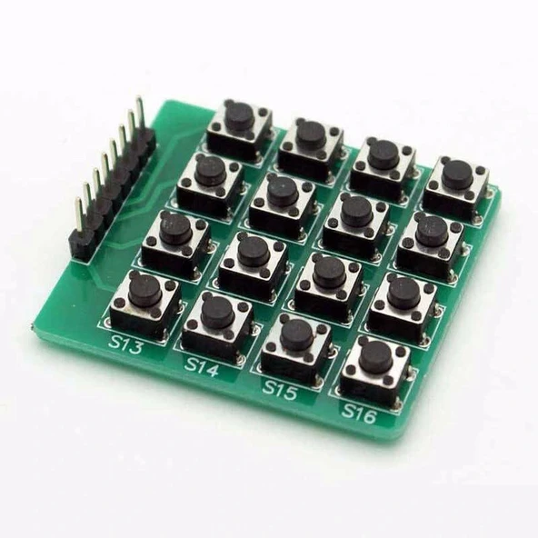 4x4 Matrix Tuş Takımı Keypad 16 Butonlu ürün görseli 1