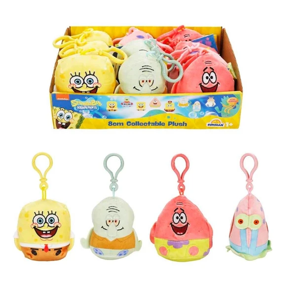 Klipsli Sünger Bob Peluş - Resim 2