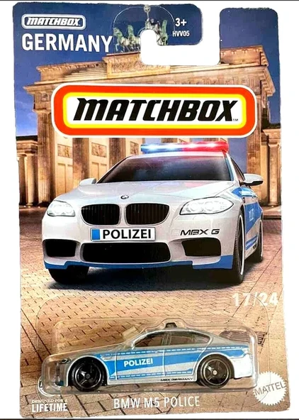 Matchbox Almanya 2024 BMW M5 Police ürün görseli 1