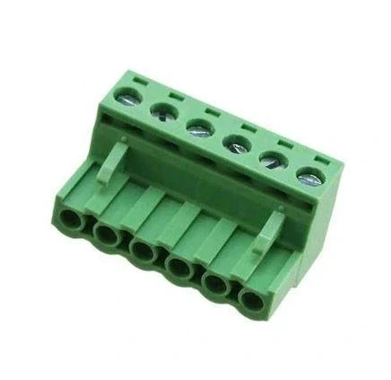 6 Pin 5.08mm Dişi Geçmeli Yeşil Klemens ürün görseli 1