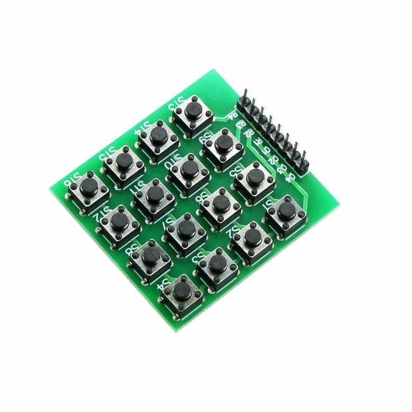 4x4 Matrix Tuş Takımı Keypad 16 Butonlu - Resim 3