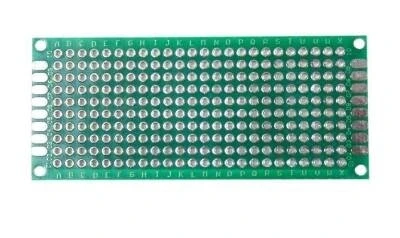 4x6cm Epoxy Çift Taraflı Delikli Plaket ürün görseli 1