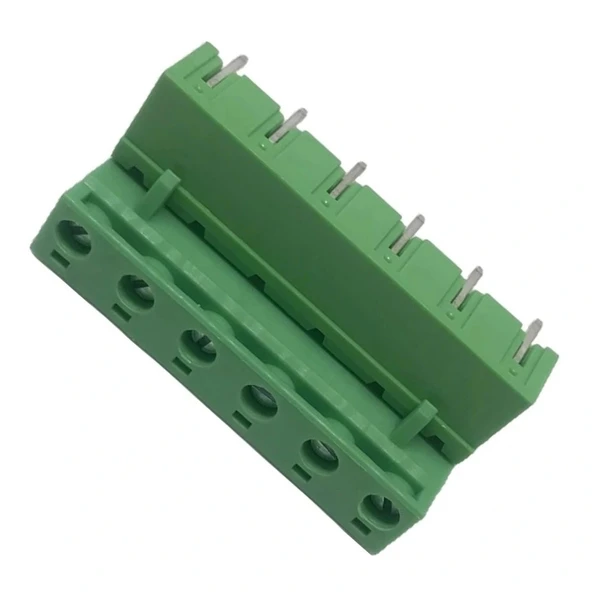 6 Pin 7.62mm Geçmeli 90C Takım Klemens ürün görseli 1