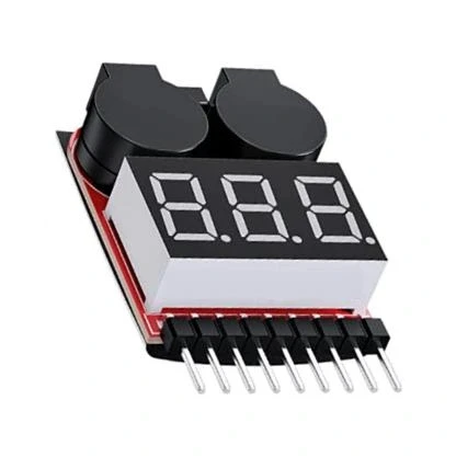 Arduino 1S-8S LiPo Voltaj Ölçer Cihazı Alarm Modülü ürün görseli 1