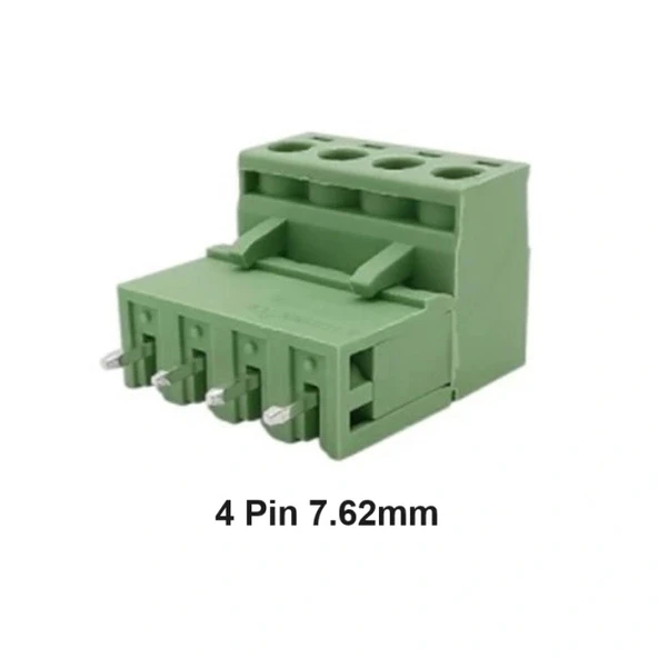 4 Pin 7.62mm Geçmeli 180C Takım Klemens ürün görseli 1