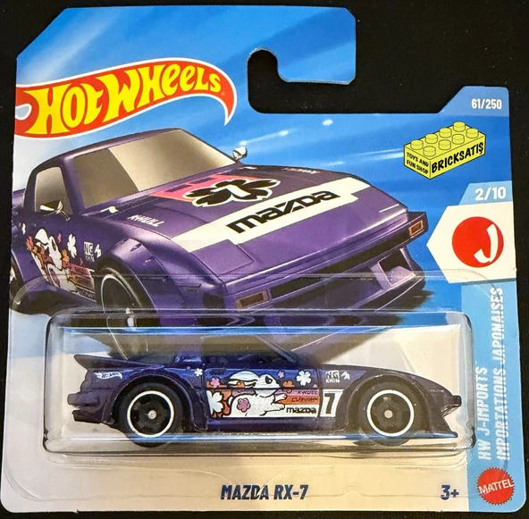 Hot Wheels Tekli Arabalar Mazda RX-7 JJJ29 (J-imports) ürün görseli 1