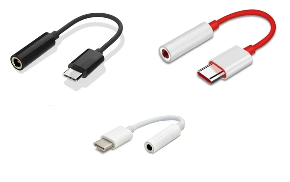 CJ Type C Kulaklık Dönüştürücü Type-c To 3.5mm Jack Çevirici Aux Adaptör ürün görseli 1