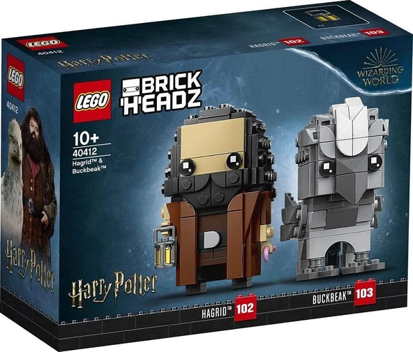 LEGO 40412 Brickheadz Harry Potter Hagrid ve Şahgaga ürün görseli 1
