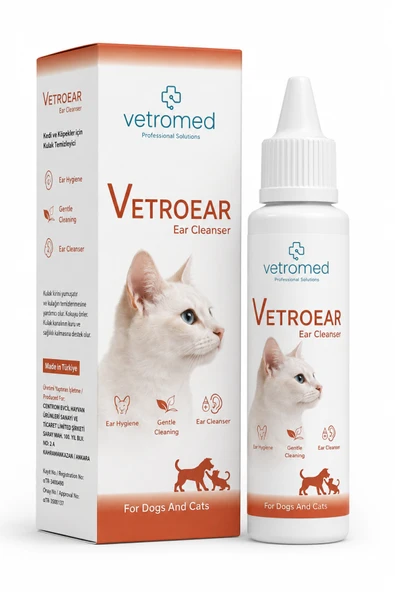Vetroear Ear Cleanser Kedi ve Köpekler İçin Kulak Temizleyici 100 ml. ürün görseli 1