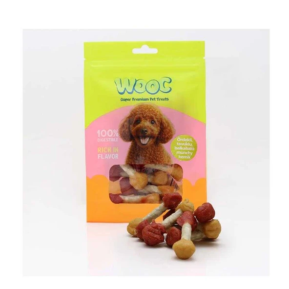 Wooc Super Premium Pet Treats Wooc Ördekli, Tavuklu ve Balkabaklı Köpek Ödülü 75 Gr ürün görseli 1