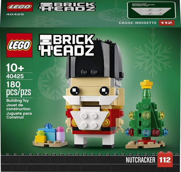 LEGO 40425 BrickHeadz Nutcracker ürün görseli 1