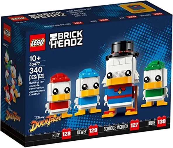 LEGO 40477 Disney BrickHeadz Scrooge McDuck, Huey, Dewey & Louie ürün görseli 1
