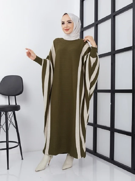 TRİKO YARASA ELBİSE - Resim 5