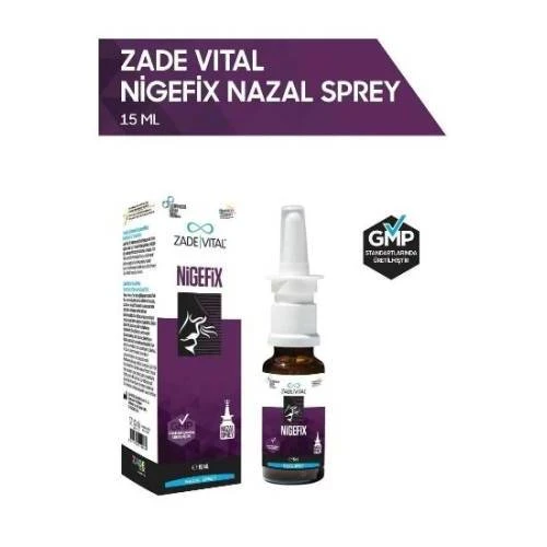 Zade Vital Nigefix Nazal Sprey 15 Ml ürün görseli 1