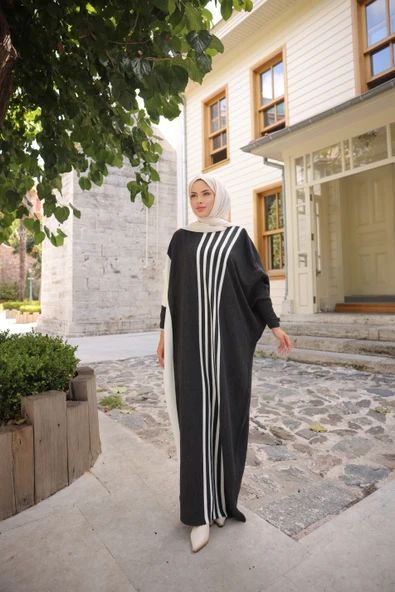 TRİKO YARASA ELBİSE ürün görseli 1
