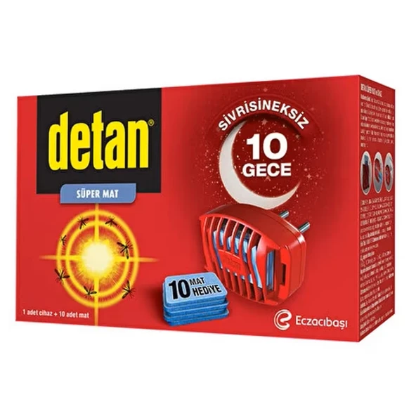 Detan Süper Mat Cihaz + 10'lu Yedek ürün görseli 1