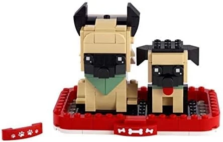 LEGO 40440 Brickheadz German Shepherd - Resim 3