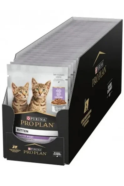 Pro Plan Pouch Sos İçinde Hindili Yavru Kedi Konservesi 26X85gr ürün görseli 1