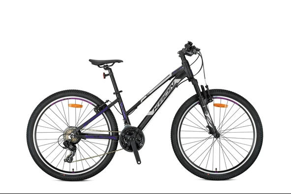 KRON XC 75 26 JANT MTB Lady - 14' - 21 Vites - V.Brake - Mat Siyah/Bej-Mor- ürün görseli 1