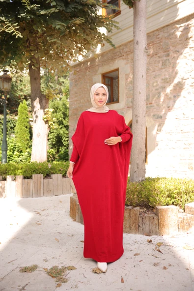 TRİKO YARASA ELBİSE - Resim 7