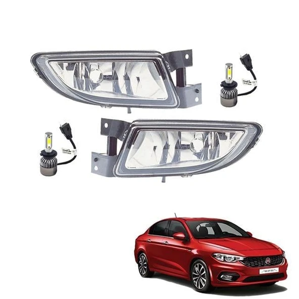 Fiat Egea Sedan 2020 Sis Farı Takımı Led Xenon Set ürün görseli 1