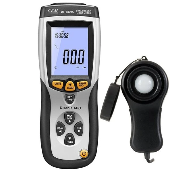 Cem DT-8809A Işık Şiddeti Kayıt Cihazı Datalogger ürün görseli 1