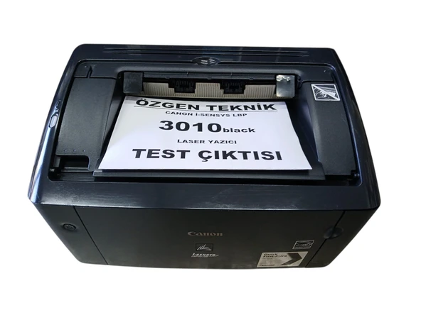 canon i-sensys lbp 3010 black yazıcı(ÇALIŞIR,SORUNSUZ,İKİNCİEL) ürün görseli 1