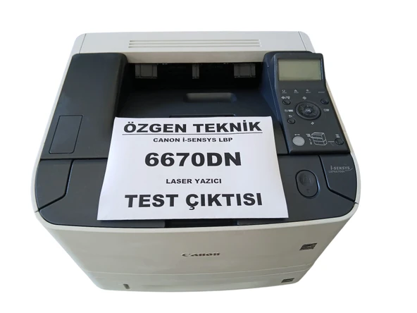 canon i-sensys lbp 6670dn yazıcı(ÇALIŞIR,SORUNSUZ,İKİNCİEL) ürün görseli 1