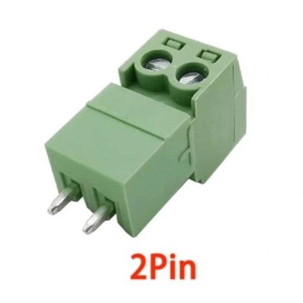 2 Pin 3.81mm Geçmeli 90C Takım Klemens ürün görseli 1