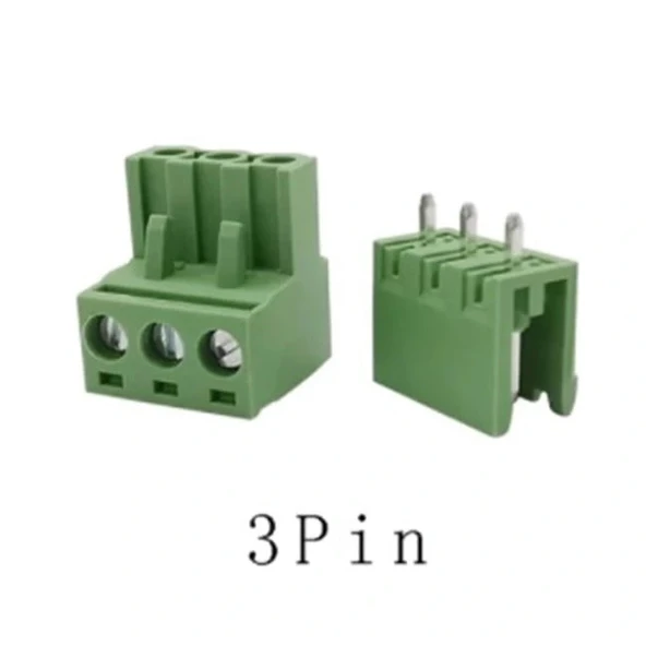 3 Pin 5.08mm Geçmeli 180C Takım Klemens ürün görseli 1