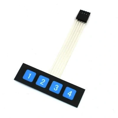 1x4 Membran Tuş Takımı - Keypad ürün görseli 1