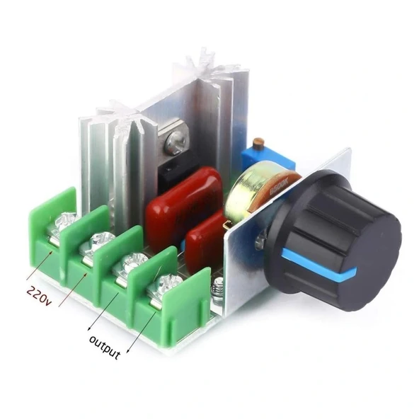 2000W Dimmer Hız Kontrol Kartı - Resim 4