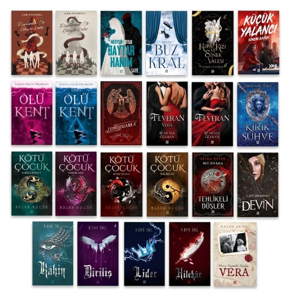 Dokuz Trend Romanlar Seti 23 Kitap ürün görseli 1