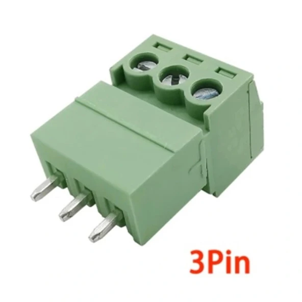 3 Pin 3.81mm Geçmeli 90C Takım Klemens ürün görseli 1