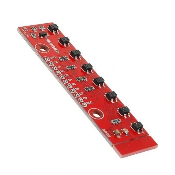 QTR-8A 8’li Kızılötesi Sensör Modülü - Resim 3