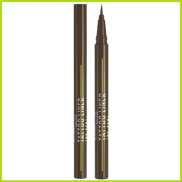 Maybelline New York Tattoo Liner Ink Pen - Pitch Brown ürün görseli 1