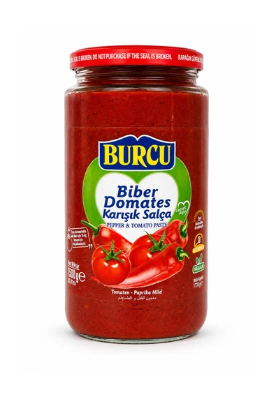 Burcu Biber Domates Karışık Salça 1500 gr (28 Brix) ürün görseli 1
