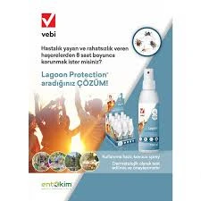 KENE-SİVRİSİNEK-KARASİNEK-TATARCIK KOVUCU VUCUT SPREYİ 4-8 SAAT ARASI ETKİLİ VEBİ LAGOON İTALYAN MALI ürün görseli 1