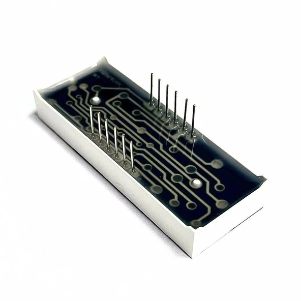 14mm 4 lü 7 Segment Display Kırmızı Ortak Katot - Resim 4