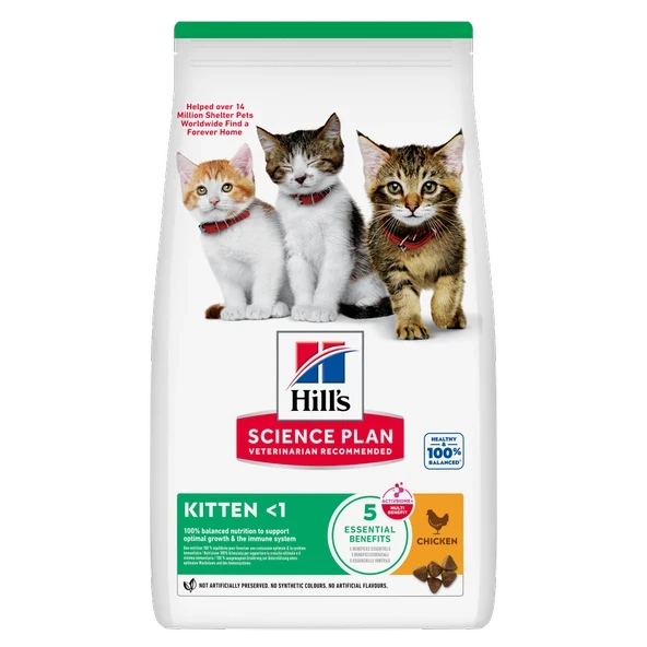 Hill's Science Plan Kitten Tavuklu Yavru Kedi Maması 3 Kg (SKT:10.2026) ürün görseli 1