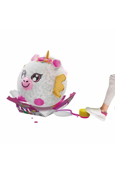 Biggies Şişme Peluş Unicorn XXL - Resim 2