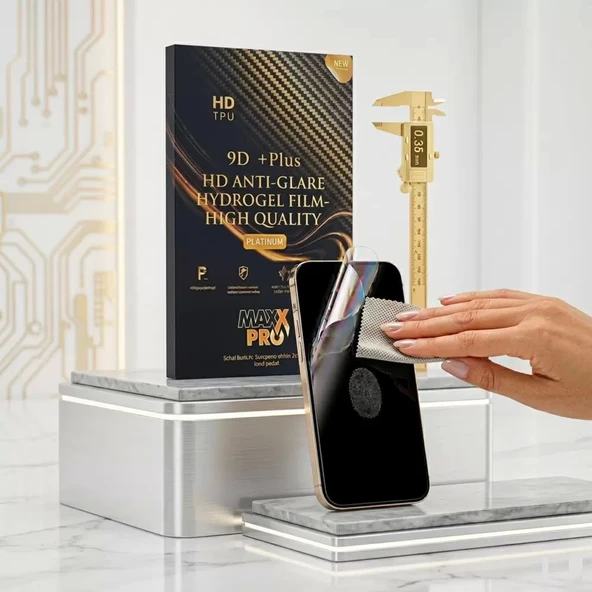 Xiaomi Mİ 9 LİTE Uyumlu NANO Ekran Koruyucu 0.35 mm Extra Dayanıklı Koruma 9H + PLUS HD MAXXPRO ürün görseli 1