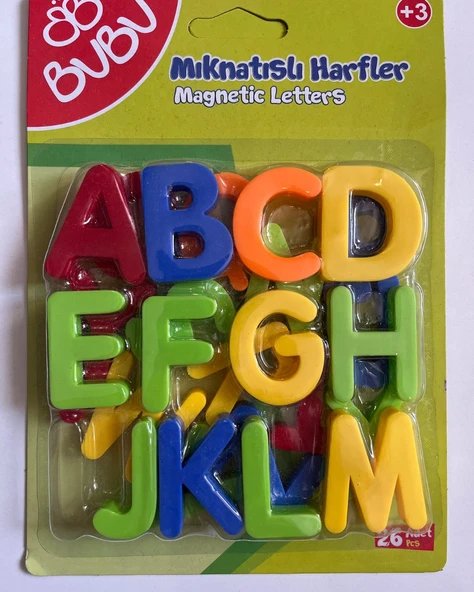 Mıknatıslı Harfler Magnet 26 Parçalık ürün görseli 1