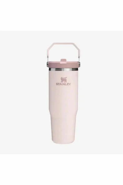 Stanley The IceFlow™  Flip Straw 2.0 Pipetli Termos Bardak 0,89 LT / 30Oz Pembe 10-12043-070 ürün görseli 1