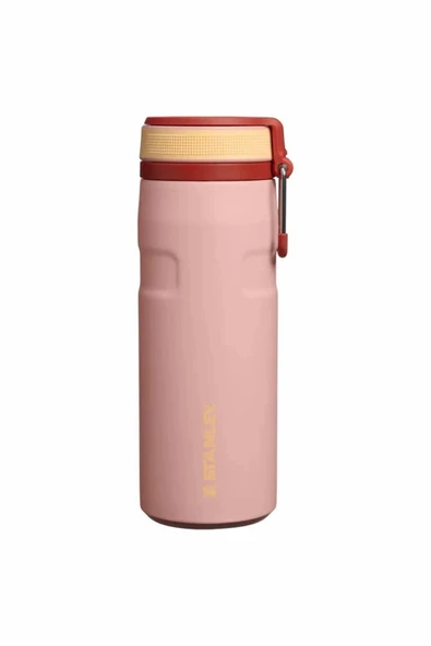 Stanley The IceFlow™  Twist Flip Termos 0.47 LT / 16Oz Pembe 10-12106-0201 ürün görseli 1