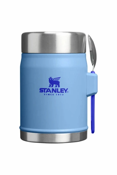 Stanley Classic Legendary Kaşıklı Yemek Termosu | 0.4L / 14Oz Mavi 10-11353-0113 ürün görseli 1