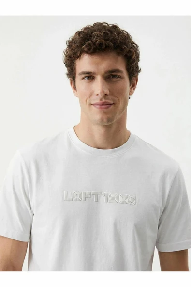 Loft Erkek T-shirt LF2042215 - Resim 4