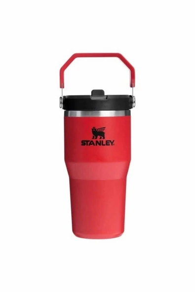 Stanley IceFlow™ Flip Straw2.0 Tumbler Pipetli Termos | 0.60 L / 20Oz Kırmızı 10-13425-0131 ürün görseli 1