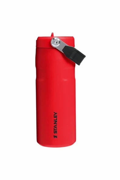 Stanley The IceFlow Flip Straw 2.0 Pipetli Termos Bardak 0,47 LT / 16Oz Kırmızı 10-12110-0211 ürün görseli 1