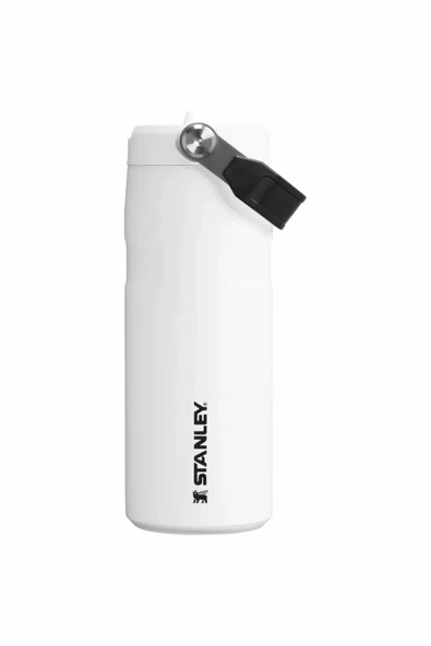 Stanley The IceFlow™ Flip Straw 2.0 Pipetli Termos Bardak 0,47 LT / 16Oz Beyaz 10-12110-0205 ürün görseli 1